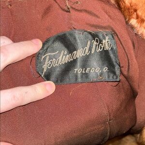 Luxurious mink Fur Coat vintage real